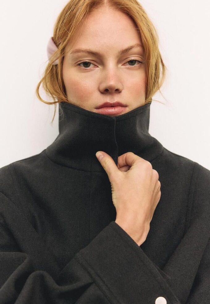 Jachetă bomber Oversize Soft-Touch Jachetă bomber Oversize Soft-Touch