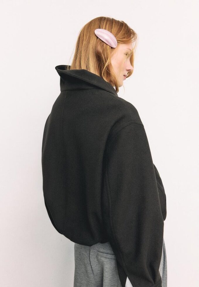 Jachetă bomber Oversize Soft-Touch Jachetă bomber Oversize Soft-Touch