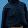 Jachetă bomber Soft-Touch, cu buzunare Jachetă bomber Soft-Touch, cu buzunare