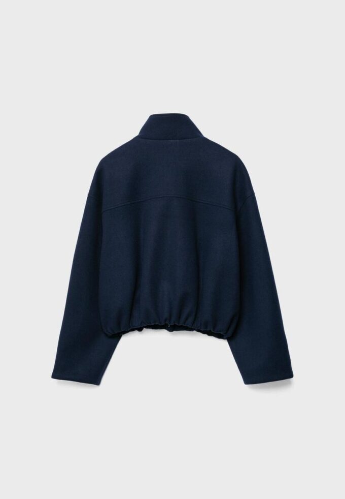 Jachetă bomber Soft-Touch, cu buzunare Jachetă bomber Soft-Touch, cu buzunare
