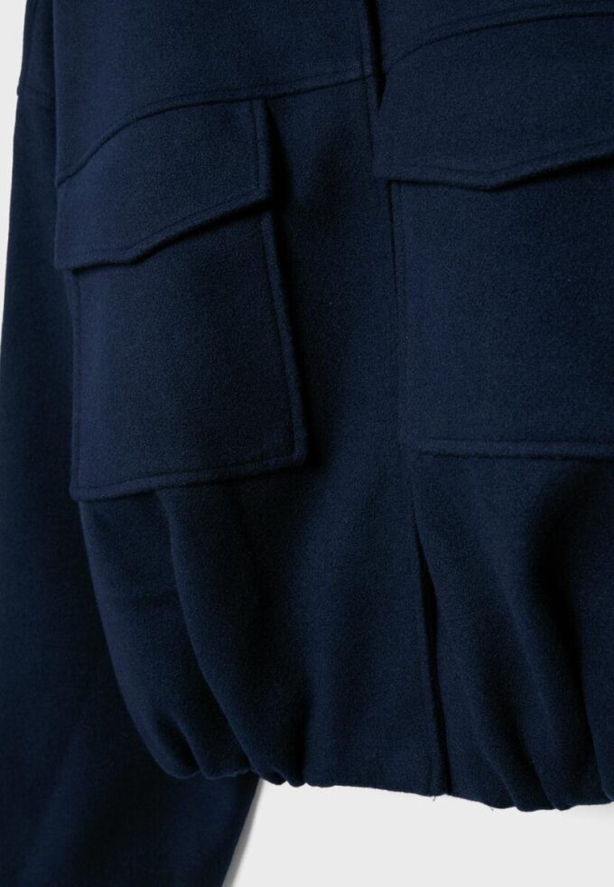 Jachetă bomber Soft-Touch, cu buzunare Jachetă bomber Soft-Touch, cu buzunare