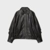 Jachetă de piele Oversize Jachetă de piele Oversize