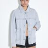 Jachetă din denim cu buzunare Jachetă din denim cu buzunare