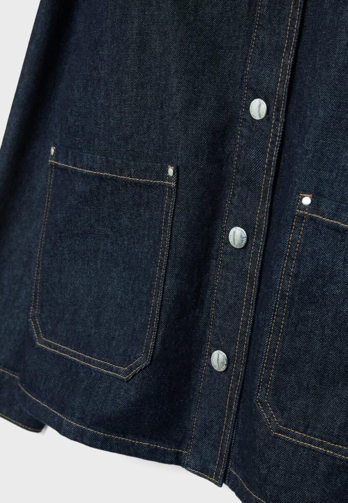Jachetă din denim cu buzunare Jachetă din denim cu buzunare