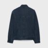 Jachetă din denim cu croi încrucișat Jachetă din denim cu croi încrucișat