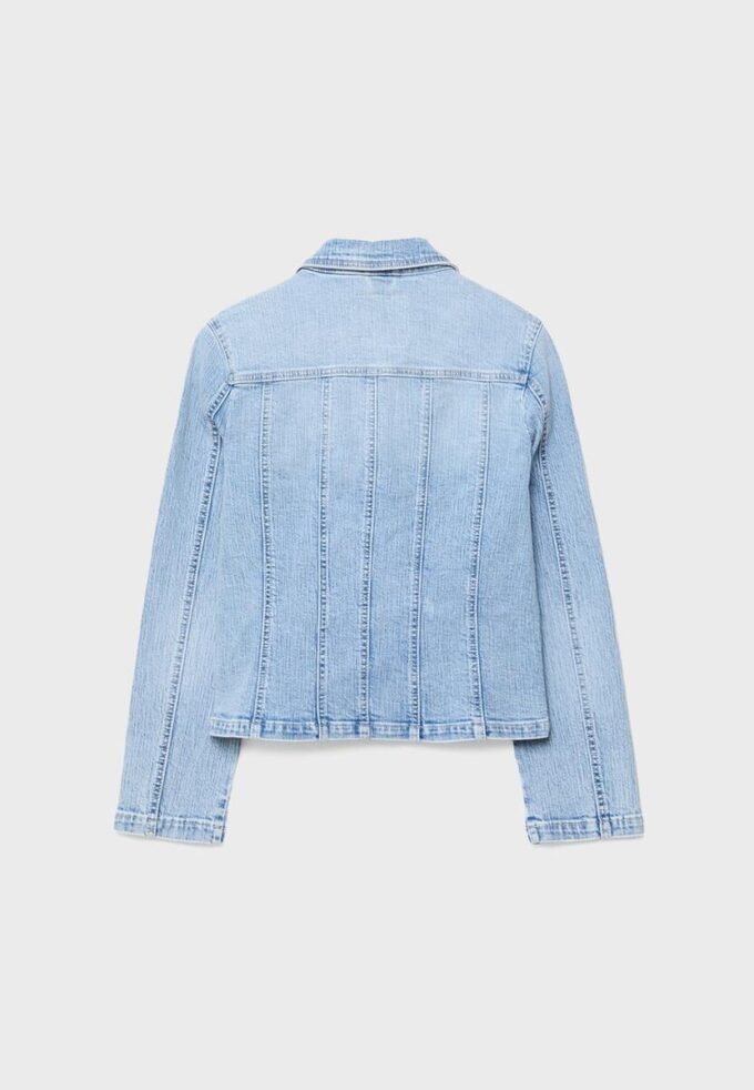 Jachetă din denim cu croială slim