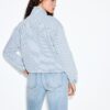 Jachetă din denim cu dungi Jachetă din denim cu dungi