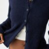 Jachetă din tricot cu nasturi Jachetă din tricot cu nasturi