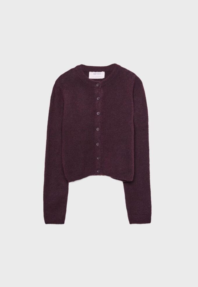 Jachetă din tricot cu nasturi Jachetă din tricot cu nasturi