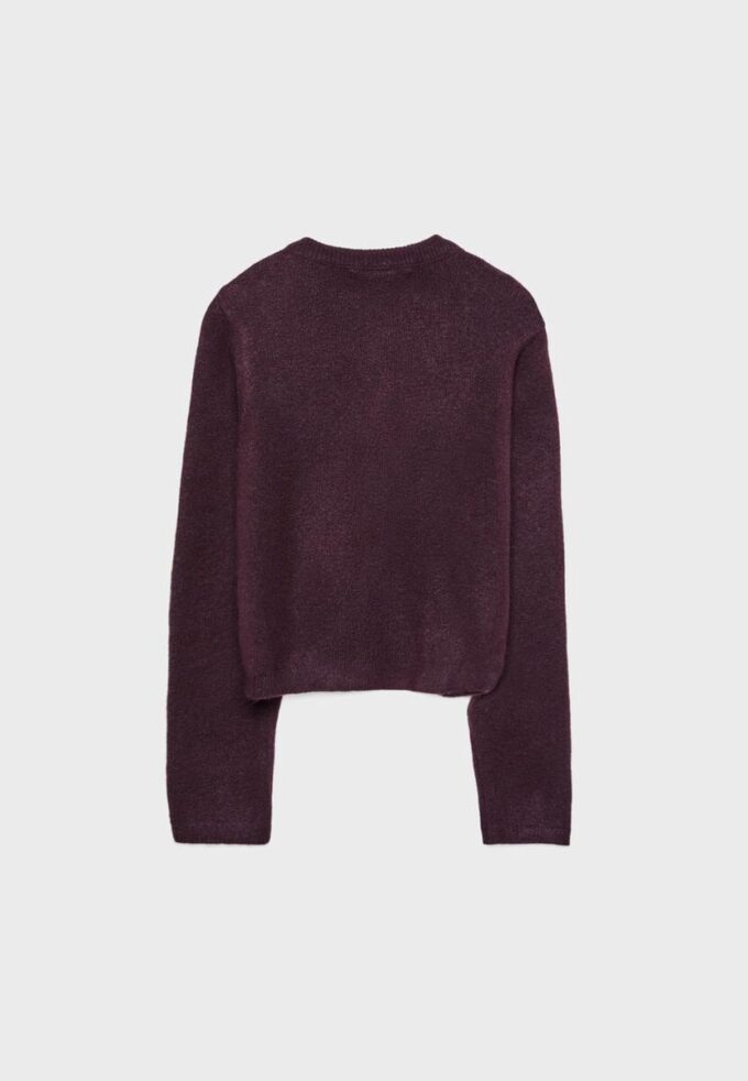 Jachetă din tricot cu nasturi Jachetă din tricot cu nasturi