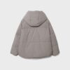 Jachetă matlasată oversize cu glugă Jachetă matlasată oversize cu glugă