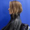Jachetă oversize cu clapă, 100% piele Jachetă oversize cu clapă, 100% piele