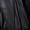 Jachetă oversize cu clapă, 100% piele Jachetă oversize cu clapă, 100% piele