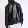 Jachetă oversize cu efect de piele Jachetă oversize cu efect de piele