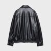 Jachetă oversize cu efect de piele Jachetă oversize cu efect de piele