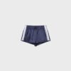 Mini-pantaloni scurți cu efect de satin Mini-pantaloni scurți cu efect de satin
