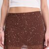Mini-Skort brodată Mini-Skort brodată