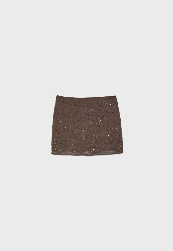 Mini-Skort brodată Mini-Skort brodată