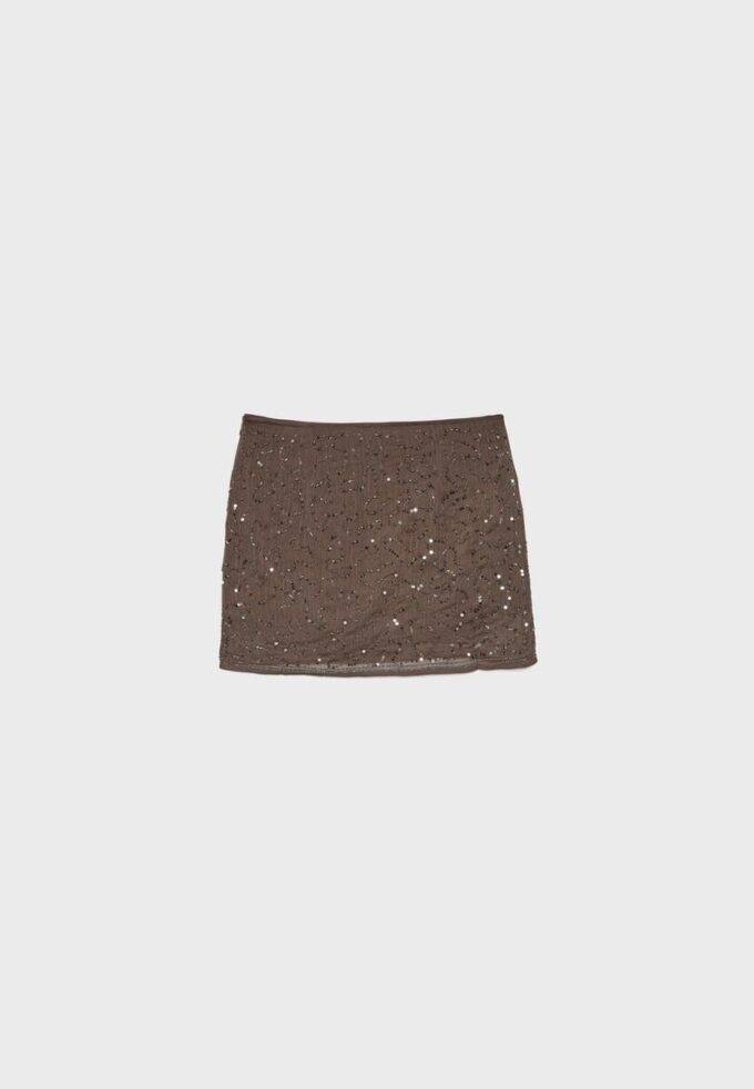 Mini-Skort brodată Mini-Skort brodată