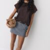 Mini Skort cu curea Mini Skort cu curea