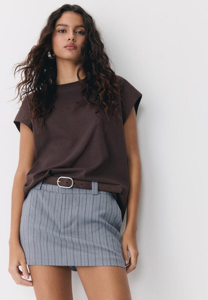 Mini Skort cu curea Mini Skort cu curea