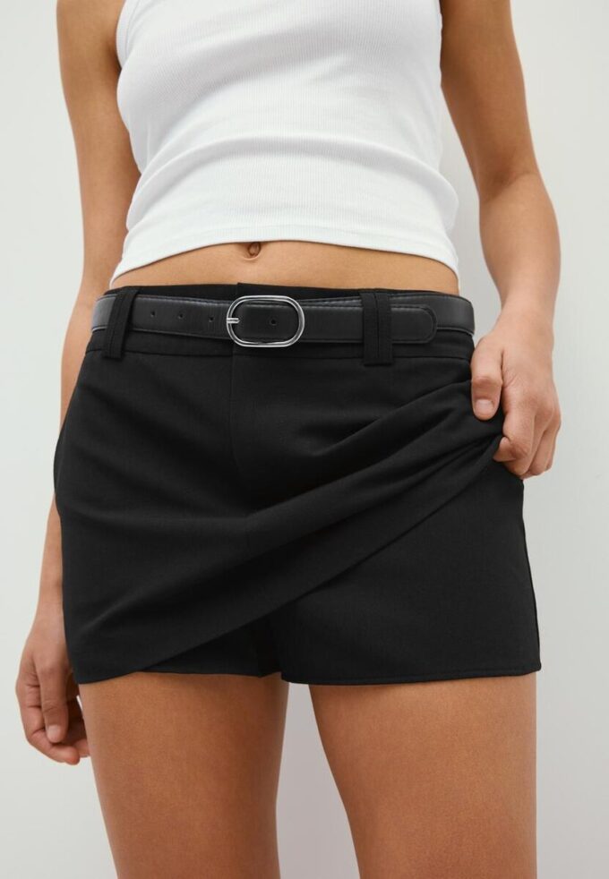 Mini Skort cu curea