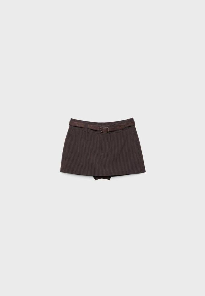 Mini Skort cu curea Mini Skort cu curea