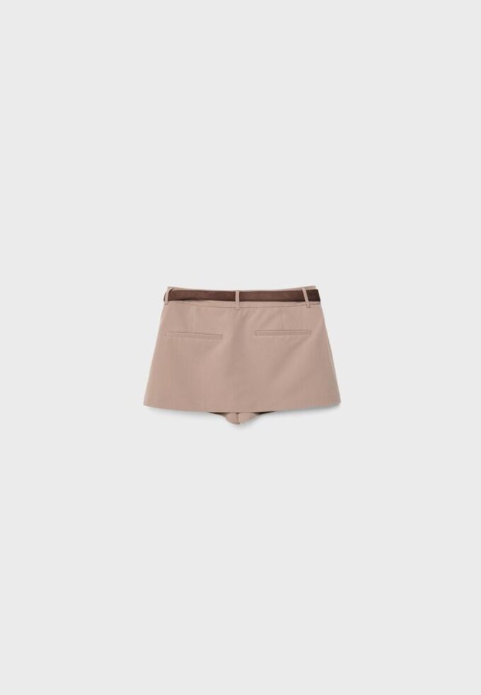 Mini Skort cu curea Mini Skort cu curea