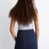 Mini-Skort din imitație de piele de căprioară Mini-Skort din imitație de piele de căprioară