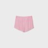Mini-Skort sarong cu dungi brodate