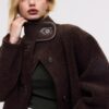 Palton lung reversibil cu două fețe Palton lung reversibil cu două fețe