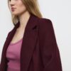 Palton midi cu nasturi, cu textură Soft-Touch Palton midi cu nasturi, cu textură Soft-Touch