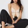 Pantaloni Balloon Fit, cu croială elegantă, largă