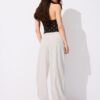 Pantaloni Balloon Fit, cu croială elegantă, largă