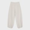 Pantaloni Balloon Fit, cu croială elegantă, largă