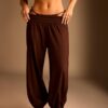 Pantaloni balon cu talie rabatată Pantaloni balon cu talie rabatată