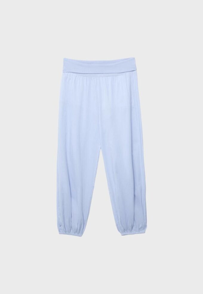 Pantaloni balon cu talie rabatată Pantaloni balon cu talie rabatată