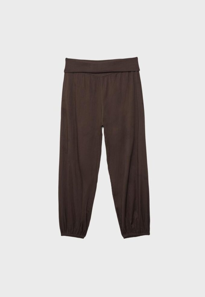 Pantaloni balon cu talie rabatată Pantaloni balon cu talie rabatată