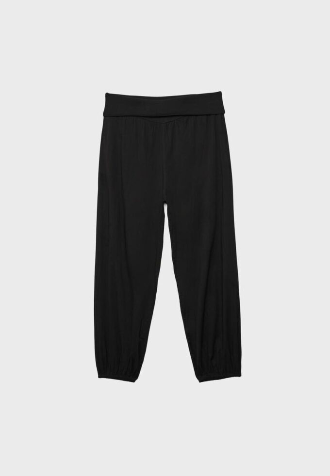 Pantaloni balon cu talie rabatată Pantaloni balon cu talie rabatată