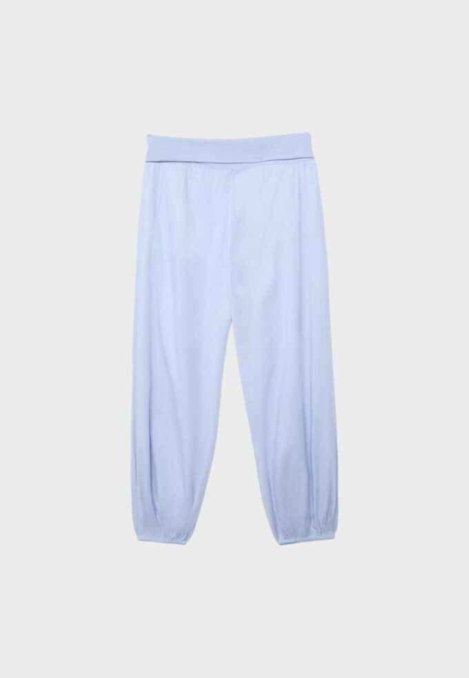 Pantaloni balon cu talie rabatată Pantaloni balon cu talie rabatată