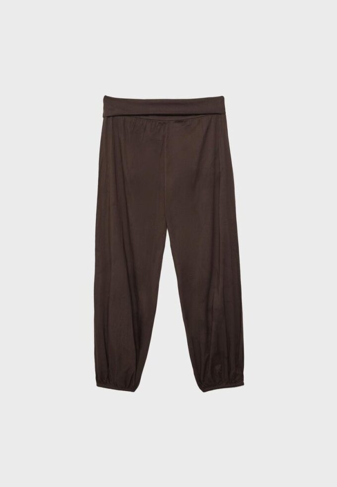 Pantaloni balon cu talie rabatată Pantaloni balon cu talie rabatată