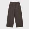 Pantaloni Barrel din poplin cu opritoare