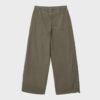 Pantaloni Barrel din poplin cu opritoare