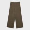 Pantaloni cu croi drept și efect de șifonare