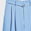 Pantaloni cu croi larg și detaliu cu cataramă Pantaloni cu croi larg și detaliu cu cataramă