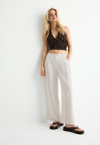 Pantaloni culottes rustici