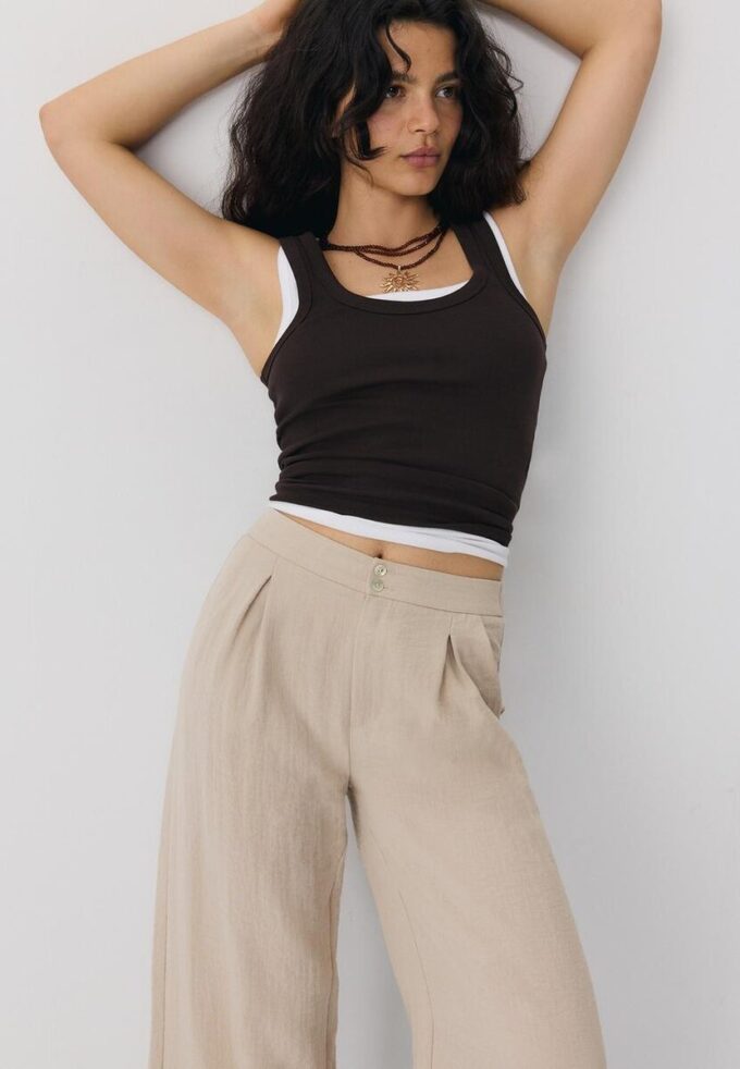 Pantaloni culottes rustici Pantaloni culottes rustici