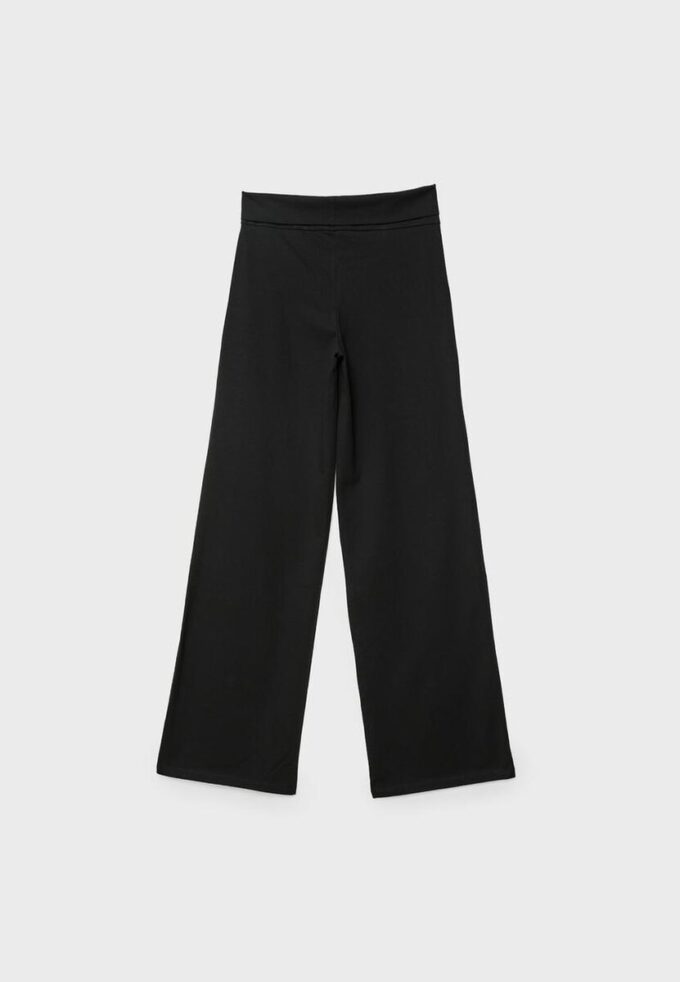 Pantaloni din plasă cu talie pliată Pantaloni din plasă cu talie pliată
