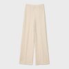 Pantaloni din tricot cu detalii de cusături Pantaloni din tricot cu detalii de cusături