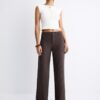 Pantaloni drepți cu croială slim
